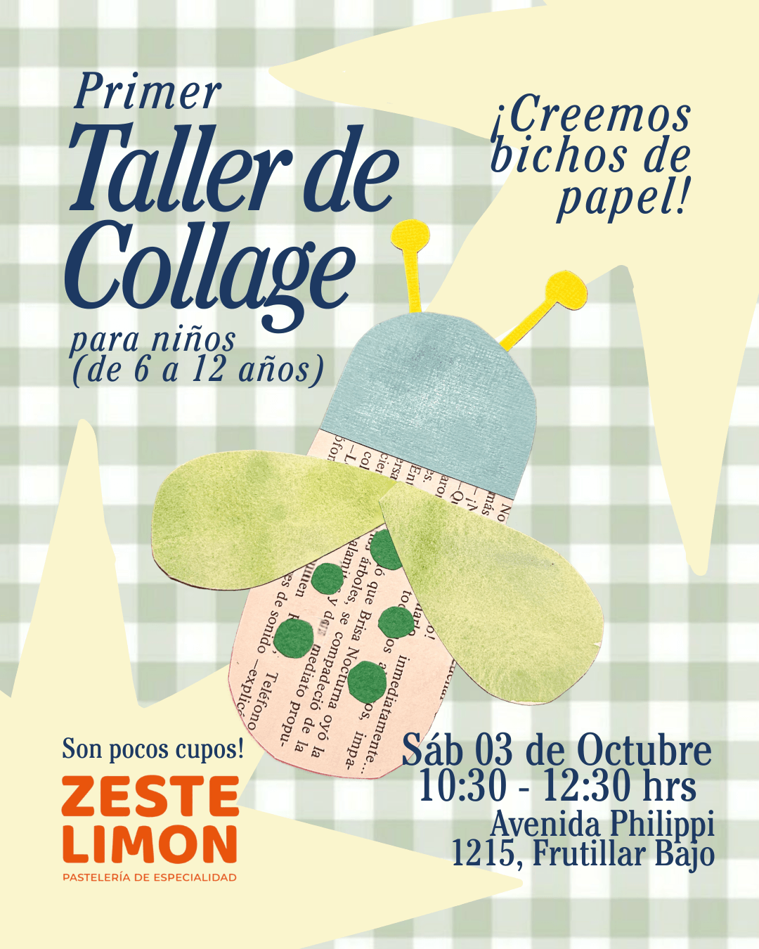 Taller de Collage para Niños: ¡BICHOS!