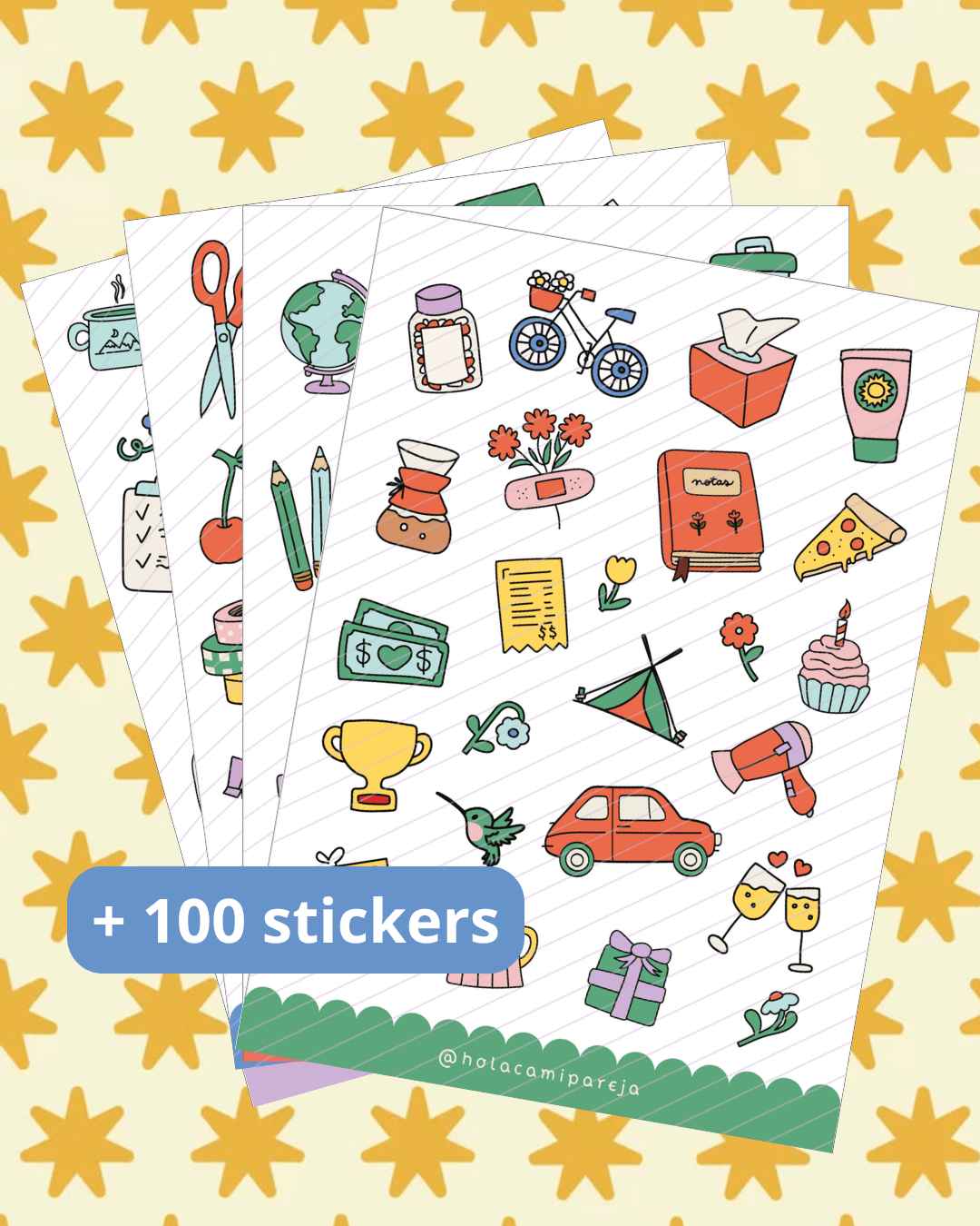 Pack de Stickers Imprimible